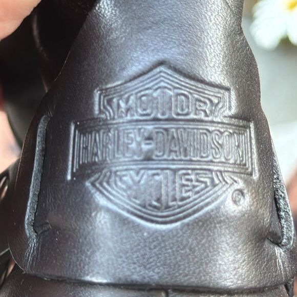 Harley-Davidson Black Leather Boots - Picture 12 of 13